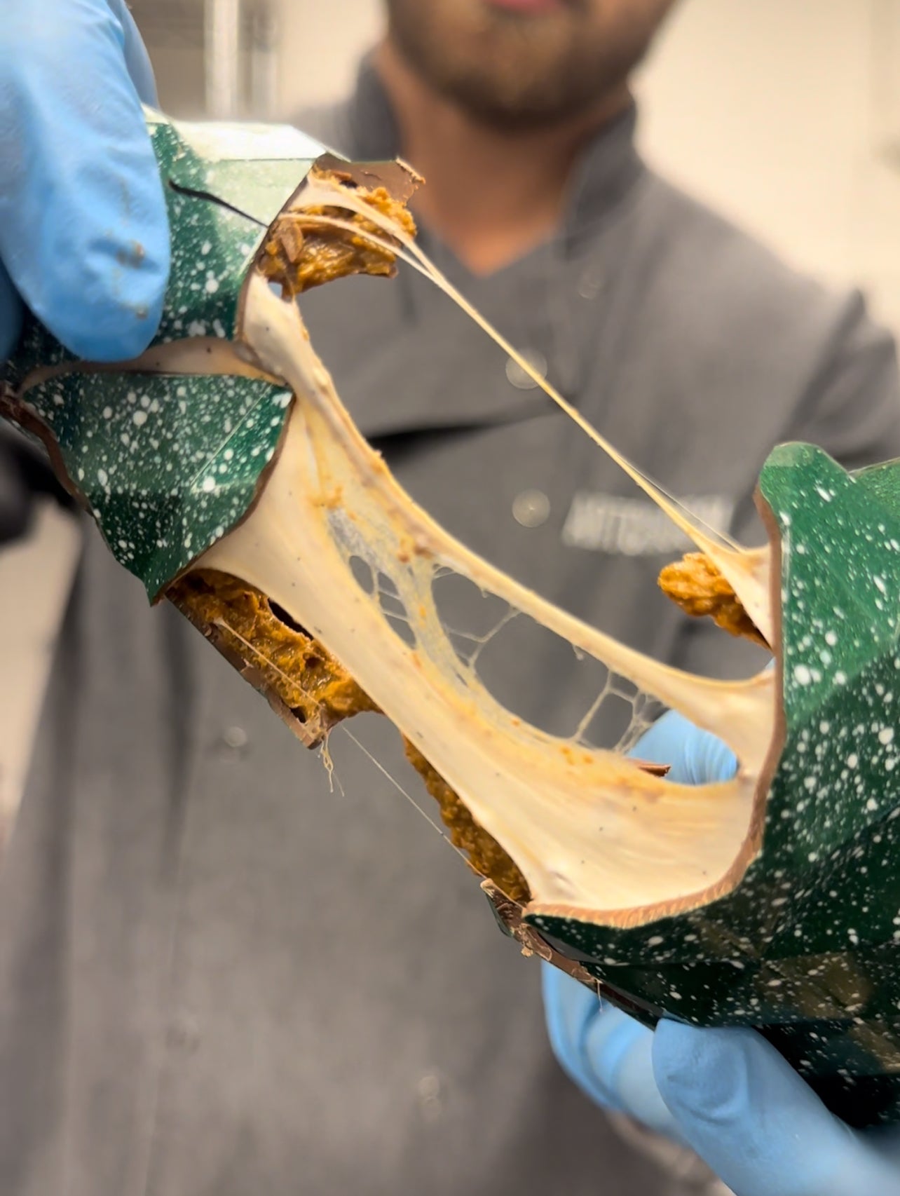 Pistachio S'mores Christmas Tree