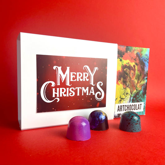 Merry Christmas Box - 6 Chocolates