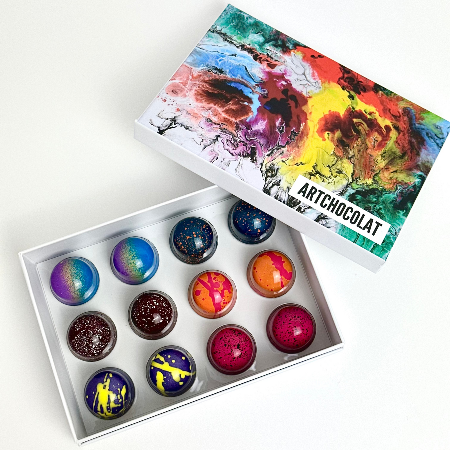 Caja Colección Frutal - 12 Bombones