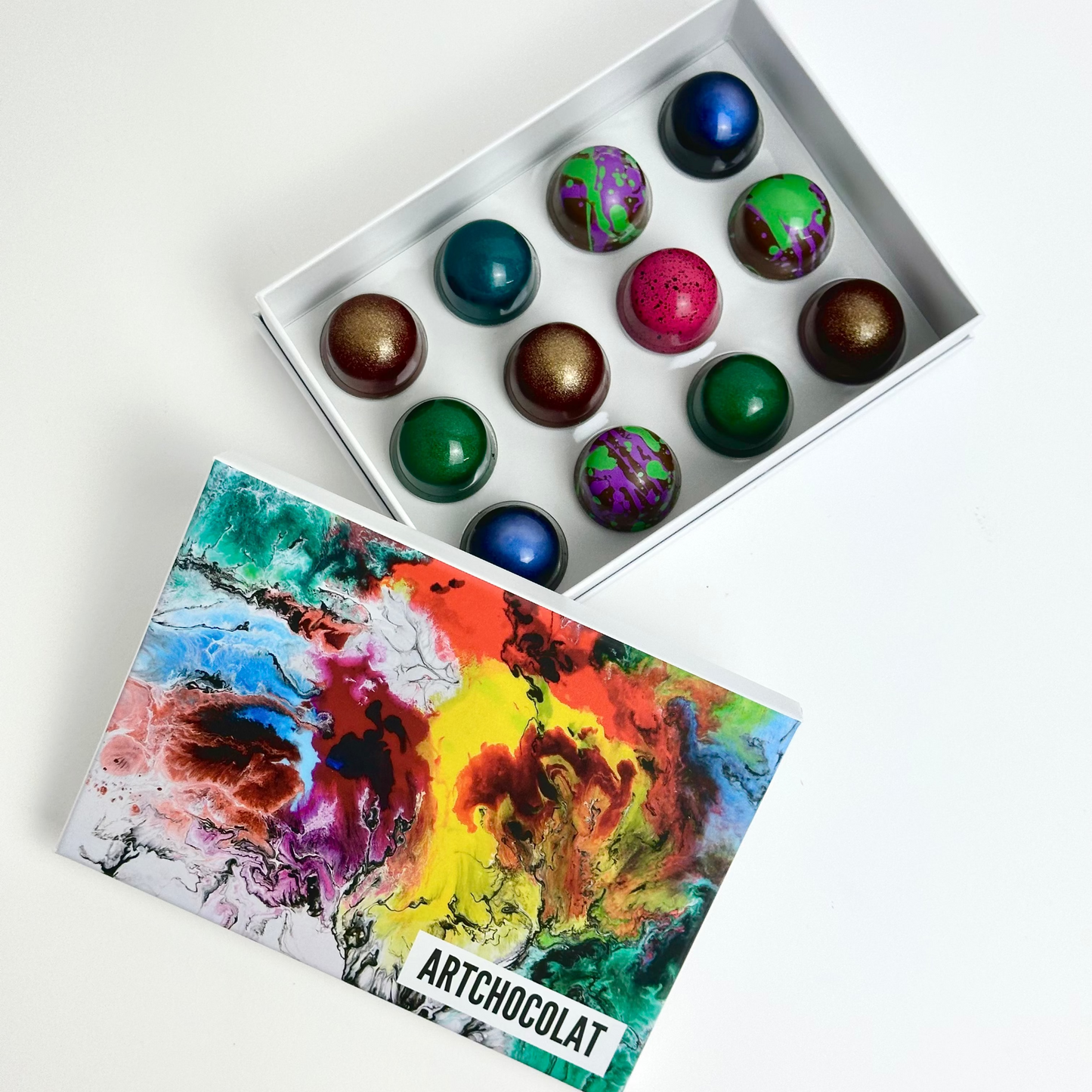 Caja Colección Nutty - 12 Chocolates