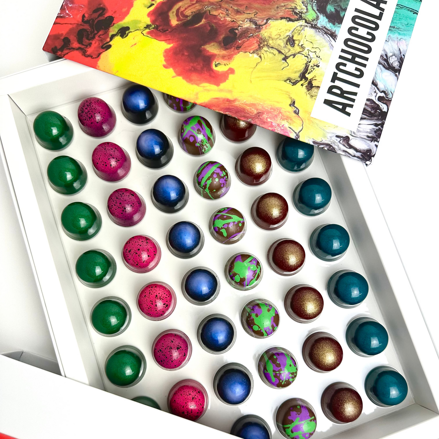 Caja Colección Nutty - 48 Chocolates