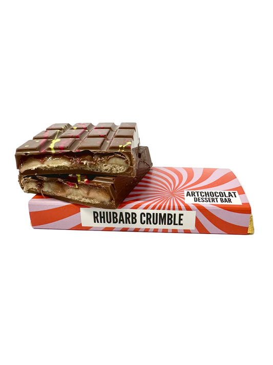 Rhubarb Crumble Dessert Bar