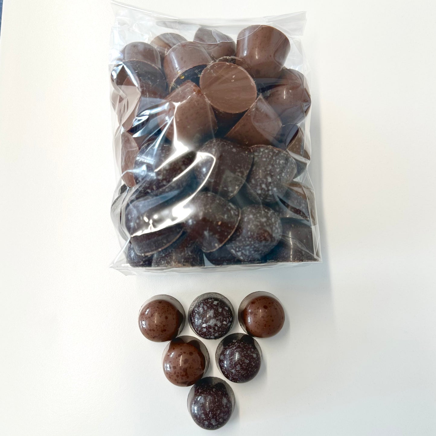 MEGA Caramel Latte AND 85% Dark Chocolate Ganache Reject Bag