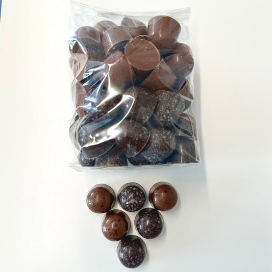 MEGA Caramel Latte AND 85% Dark Chocolate Ganache Reject Bag