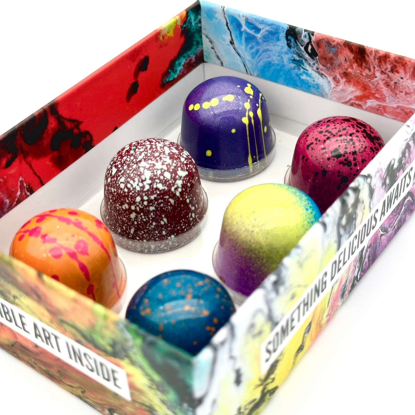 Fruchtige Sammelbox – 6 Pralinen