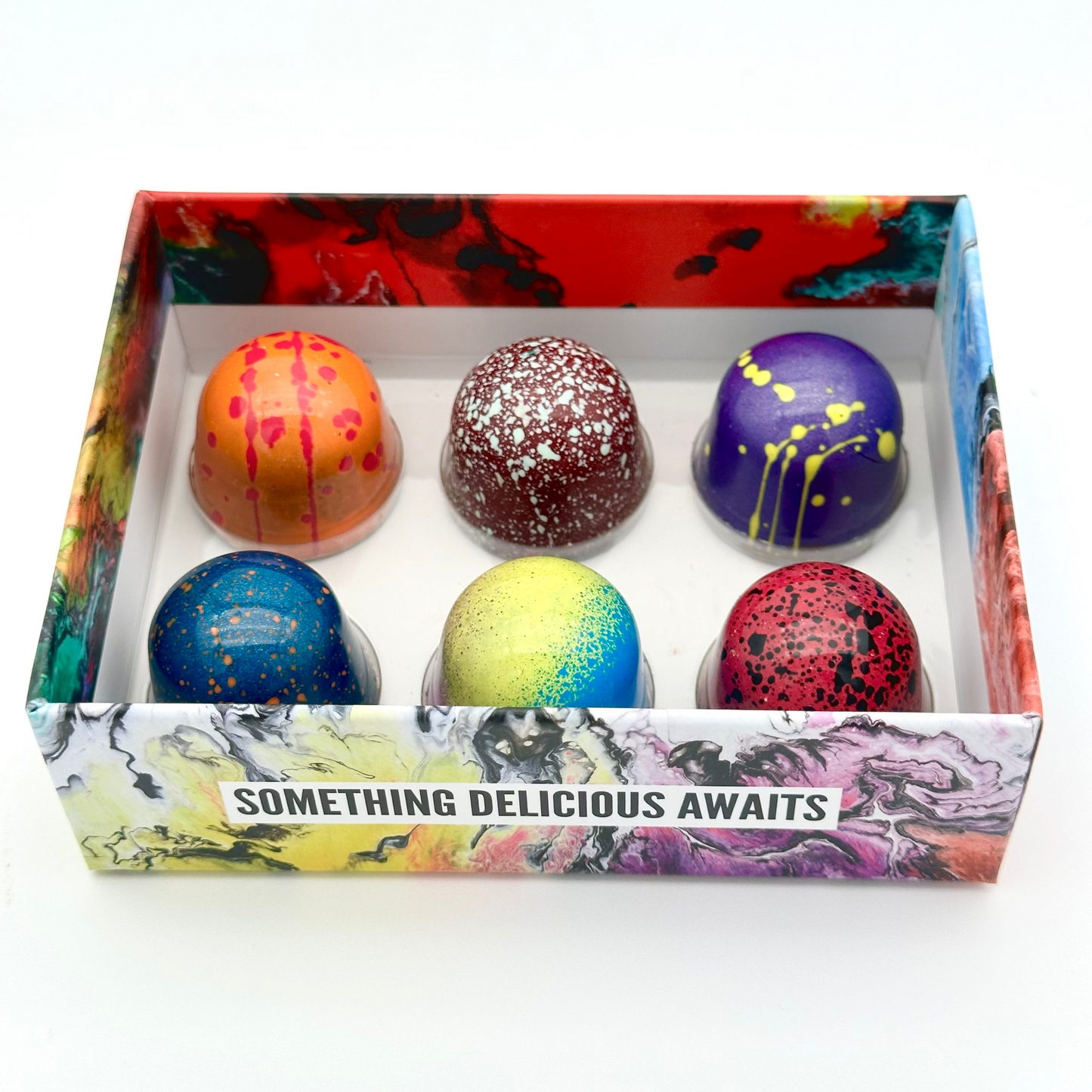 Fruchtige Sammelbox – 6 Pralinen