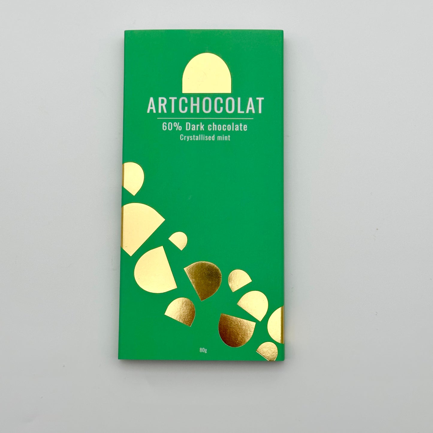 Dark Chocolate Crystallised Mint Crunch Bar