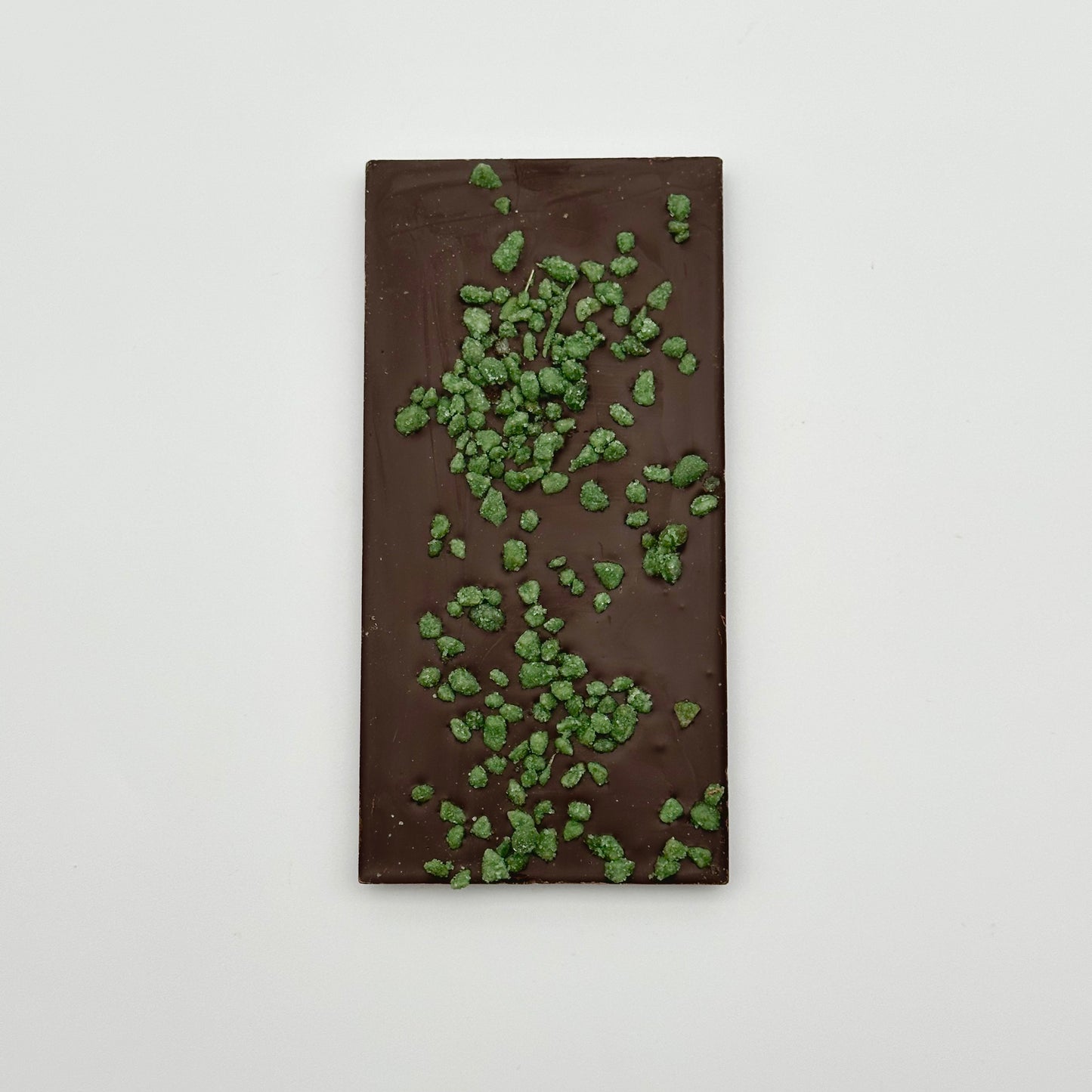Dark Chocolate Crystallised Mint Crunch Bar