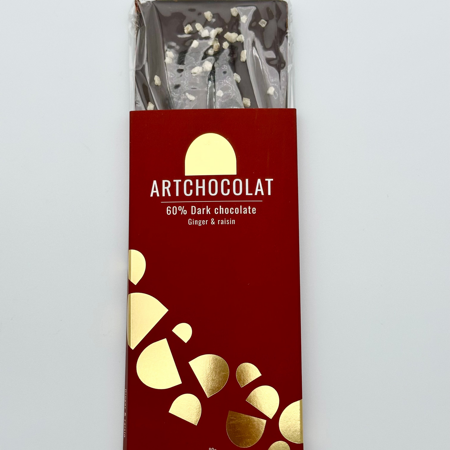 Dark Chocolate Ginger & Raisin Bar