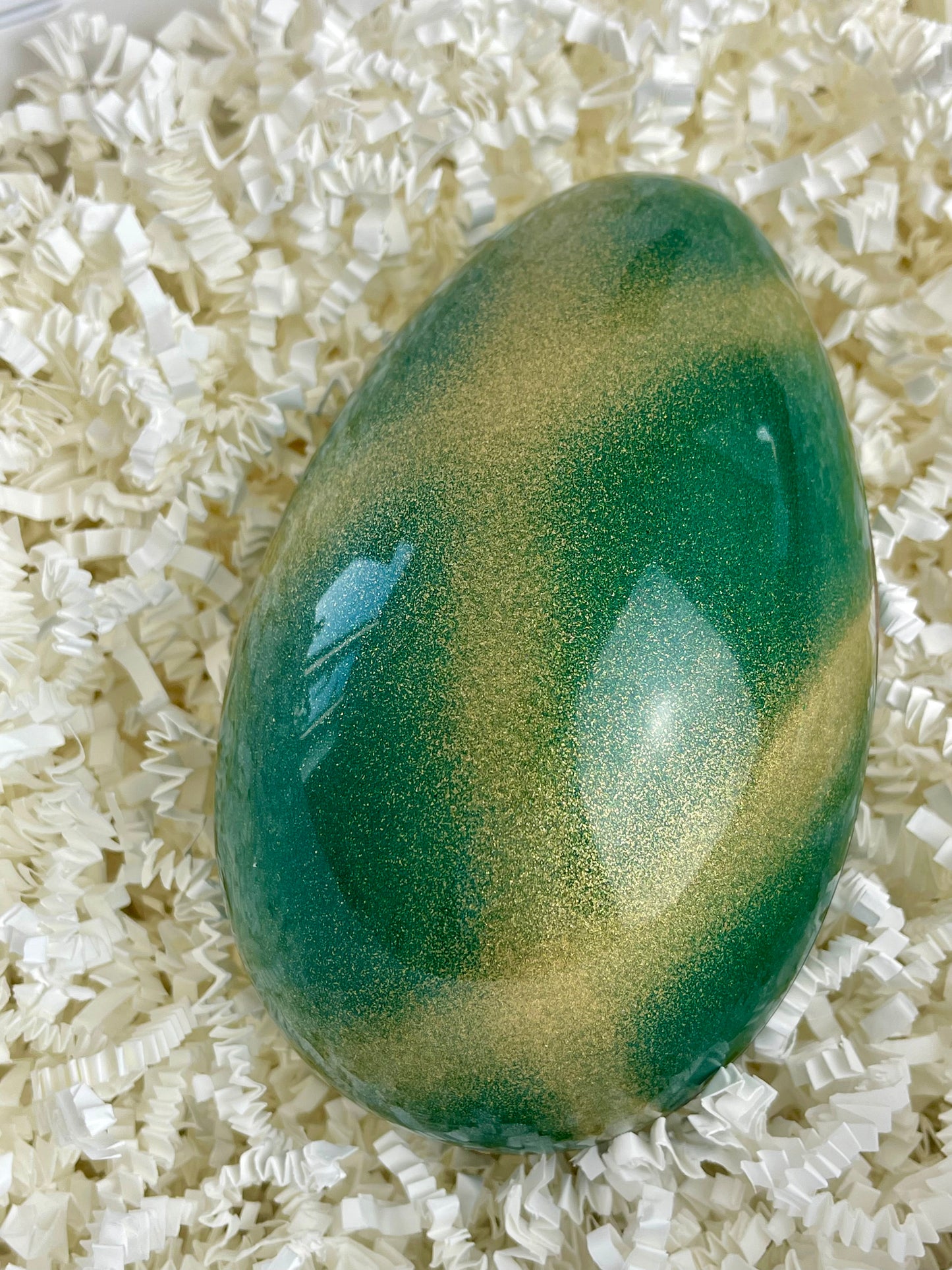 Pistachio Praline Easter Egg