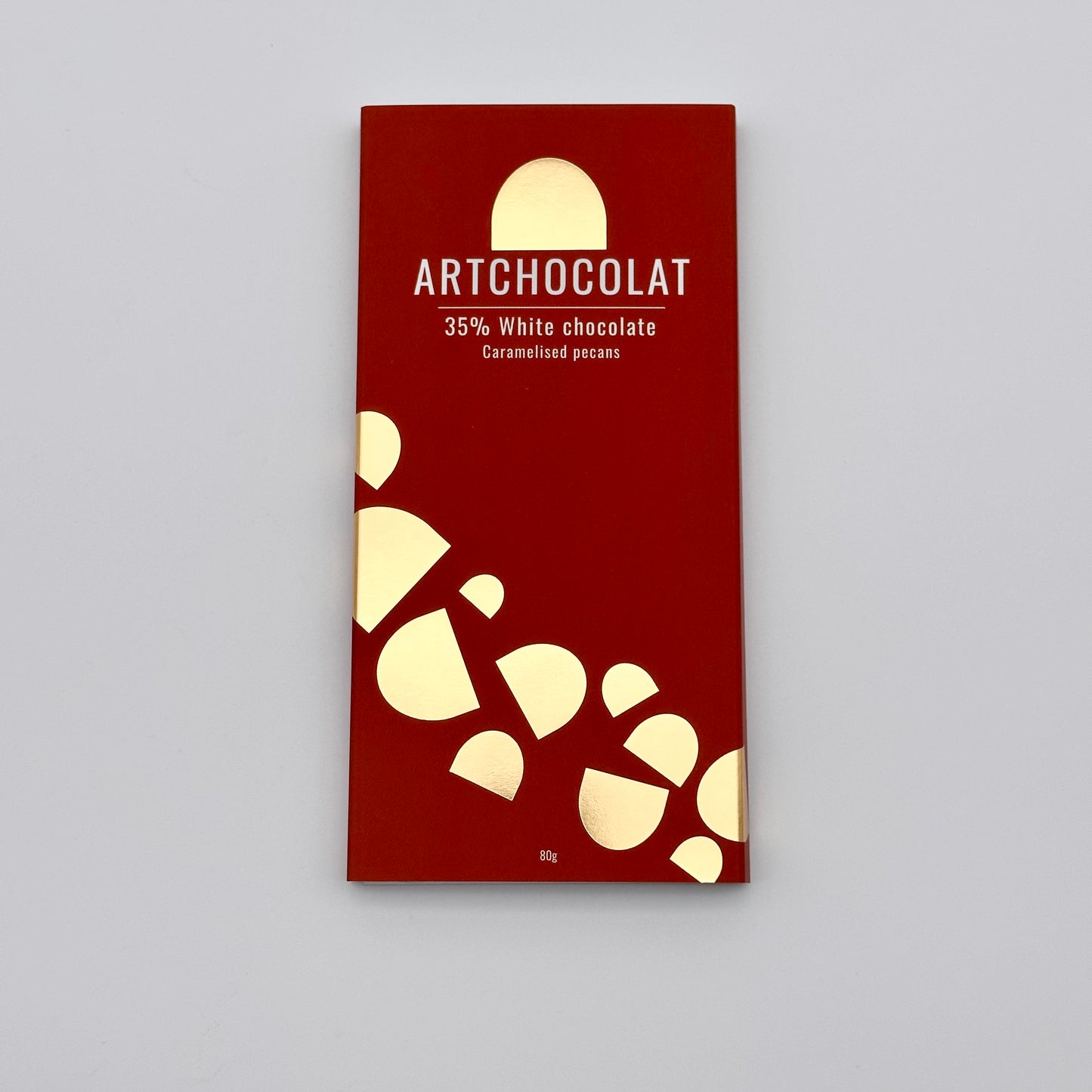 White Chocolate & Caramelised Pecan Bar