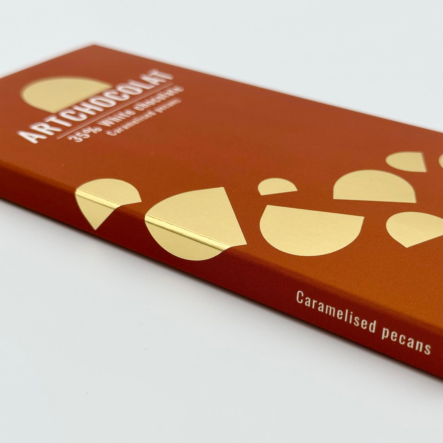 White Chocolate & Caramelised Pecan Bar
