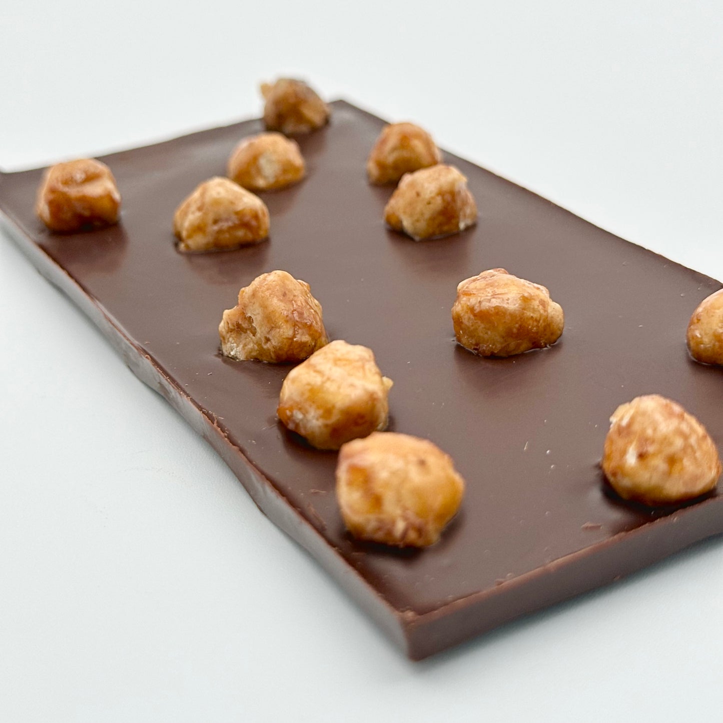 Dark Chocolate & Honey Roasted Hazelnut Bar