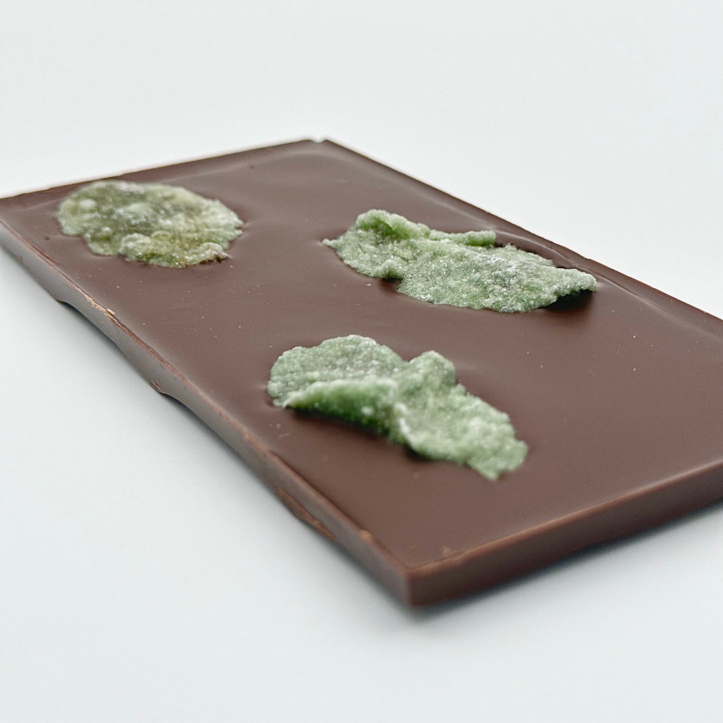 Dark Chocolate Crystallised Mint Crunch Bar