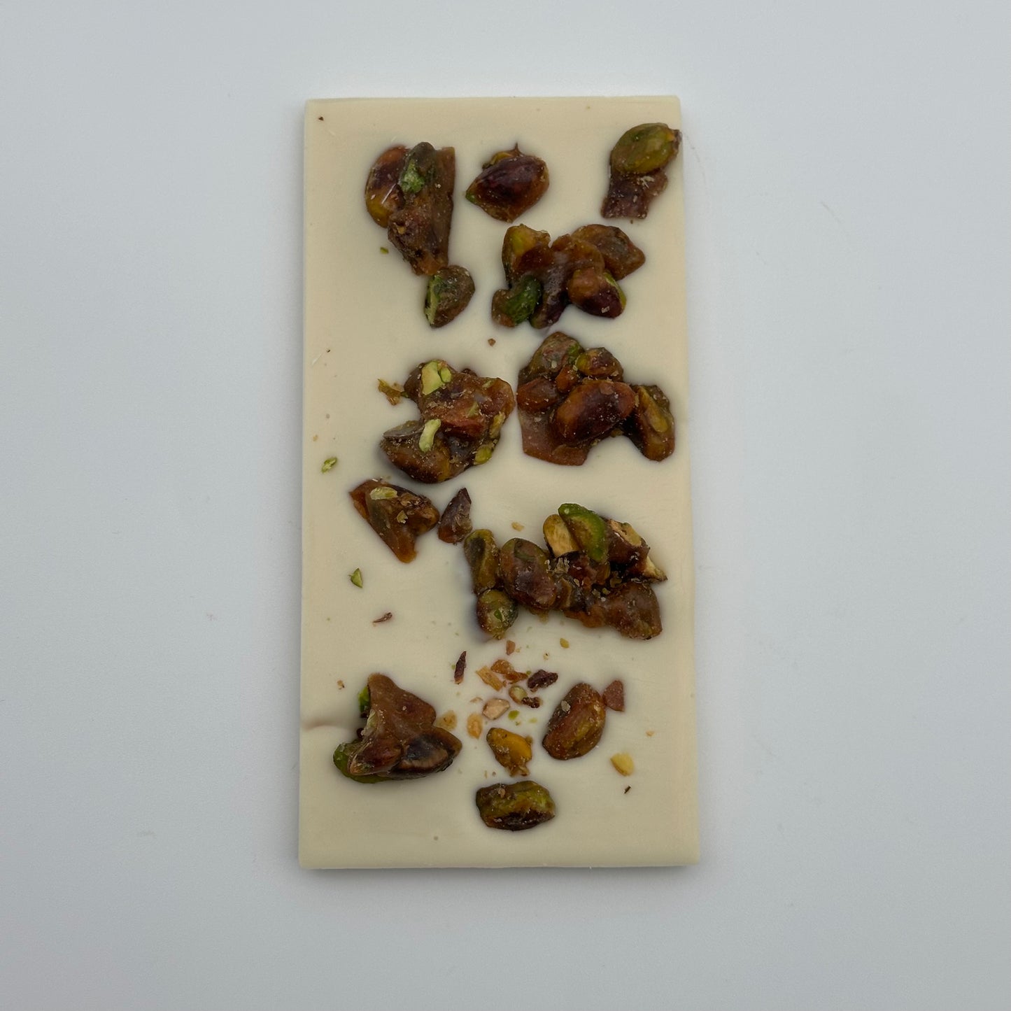 Caramelised Pistachio White Chocolate Bar