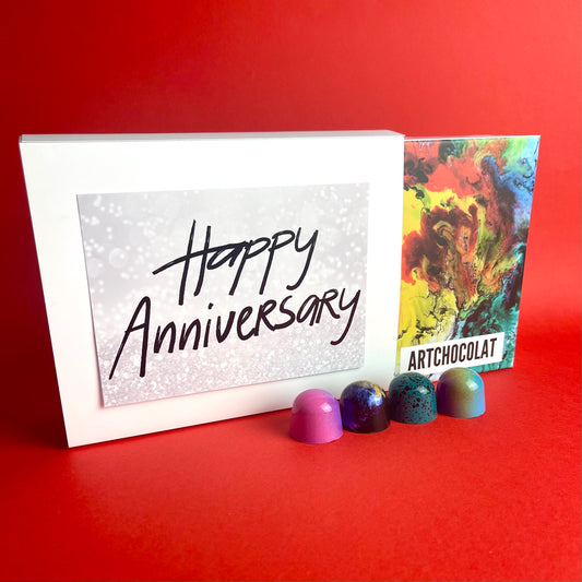 Happy Anniversary Box – 12 Pralinen