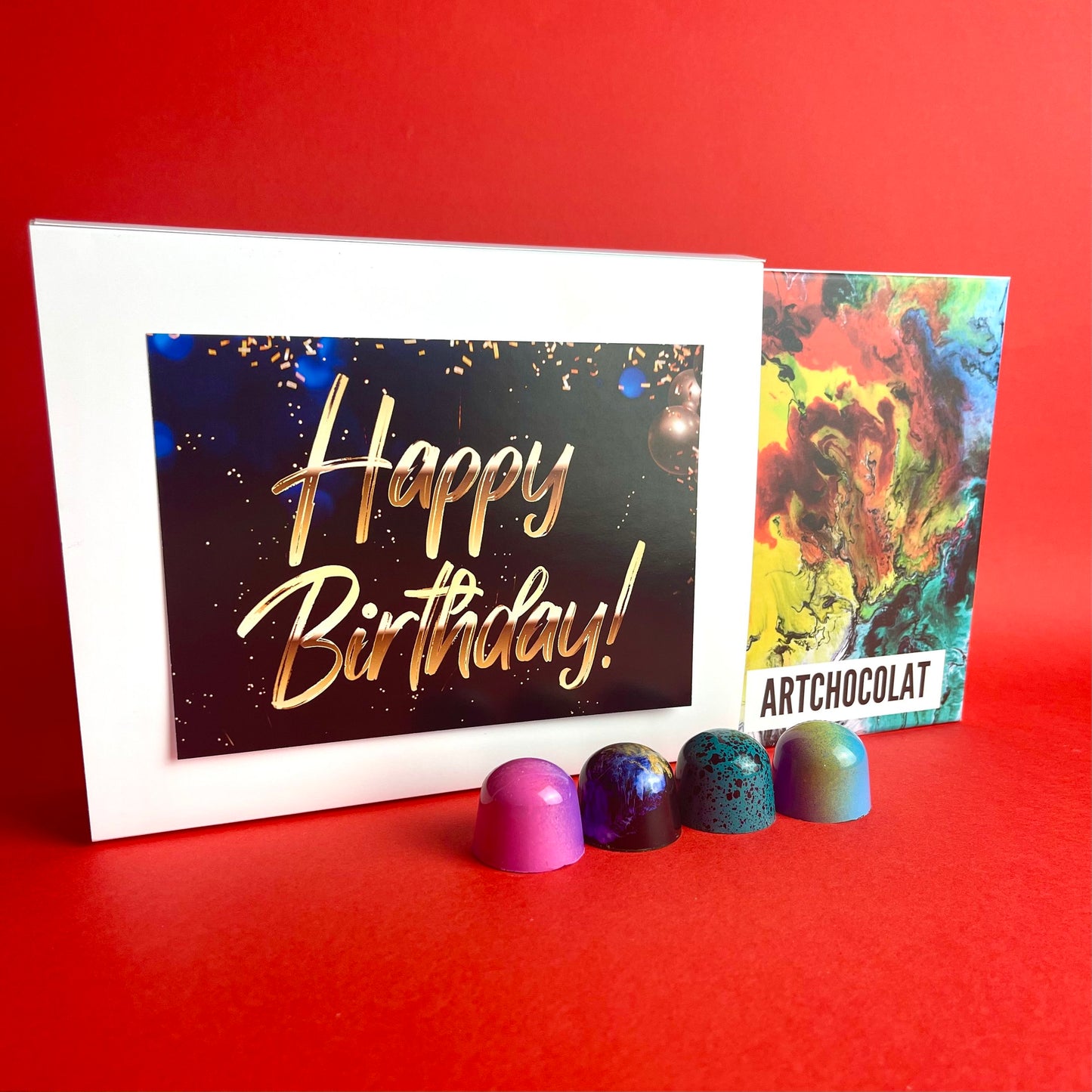 Happy Birthday Box - 12 Chocolates